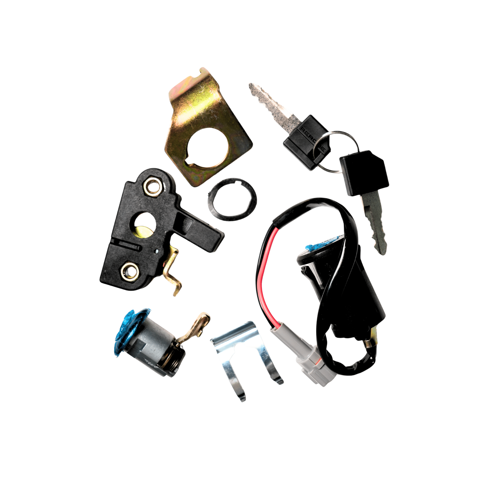 RERODE Seat Lock Assembly + Key Switch Igniti8on (R1+ OEM) - ٍٍٍِRERODE USA