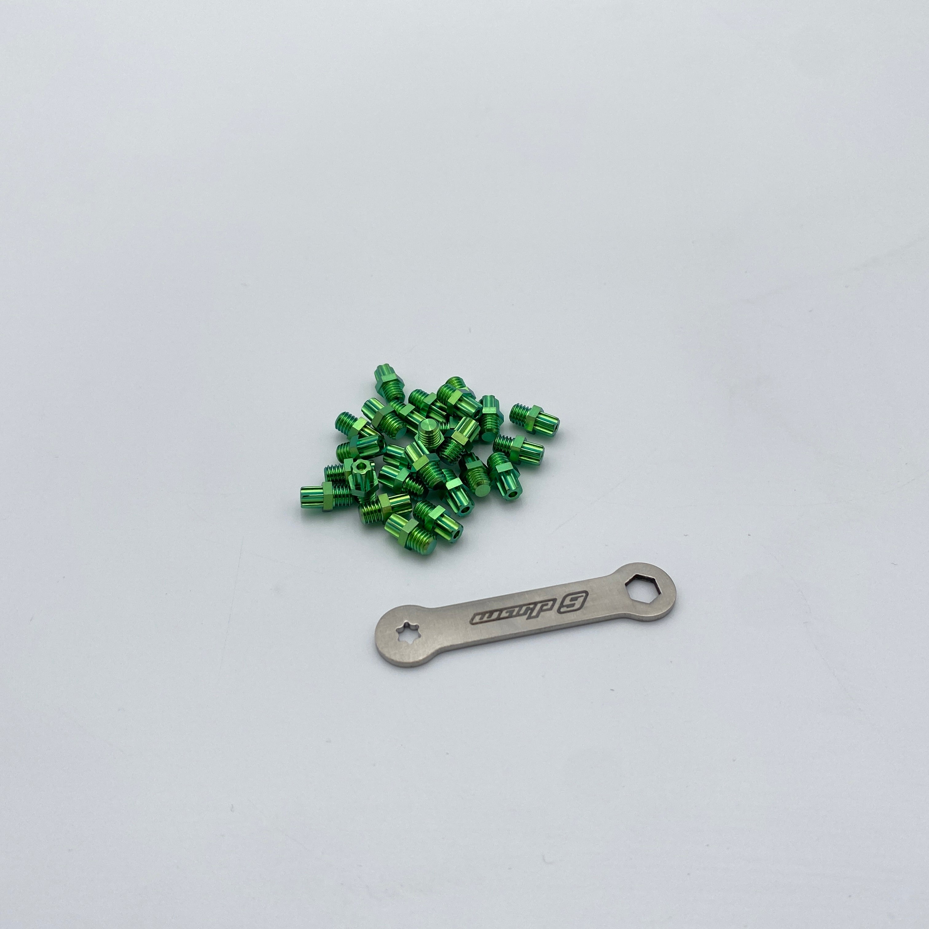 Titanium Elite Foot Peg Screws (Collective)