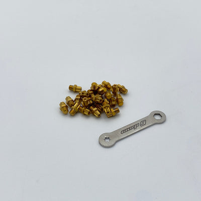 Titanium Elite Foot Peg Screws (Collective)