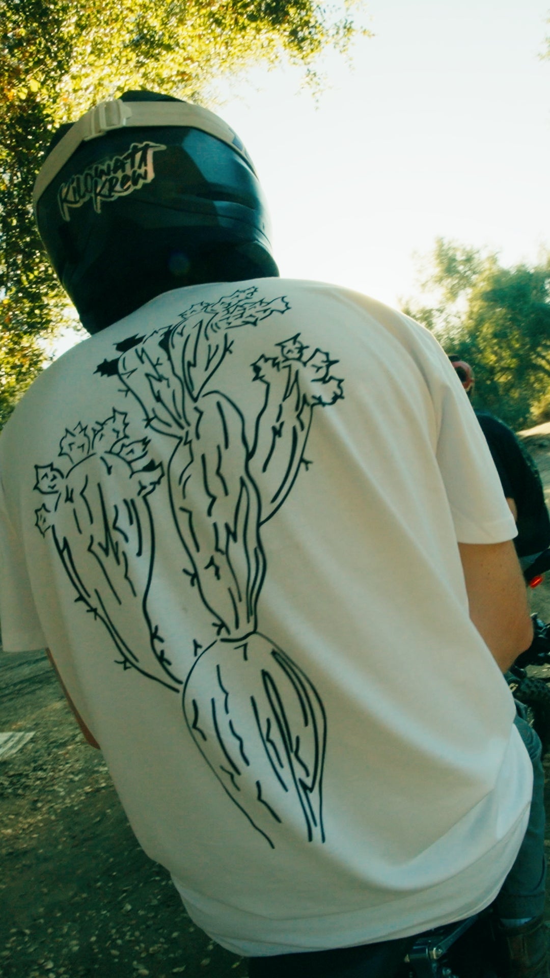 Prickly Pear White Tee - ٍٍٍِRERODE USA