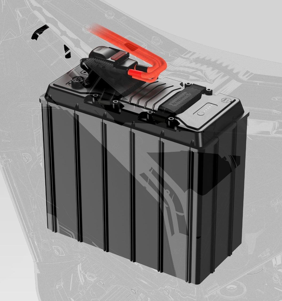 Rerode RX 97V 45Ah battery pack