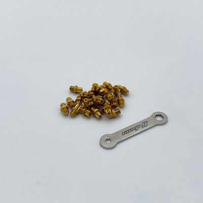 Titanium Elite Foot Peg Screws (Collective) - ٍٍٍِRERODE USA